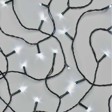 LED-Weihnachts-Lichterkette für den Außenbereich 80xLED/13m IP44 kaltweiß