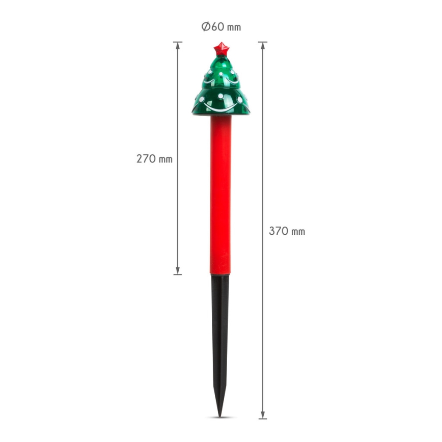 LED-Weihnachts-Solarlampe LED/1,2V IP44 Baum