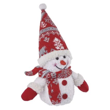LED Weihnachtsdekoration 4xLED/3xAAA Schneemann
