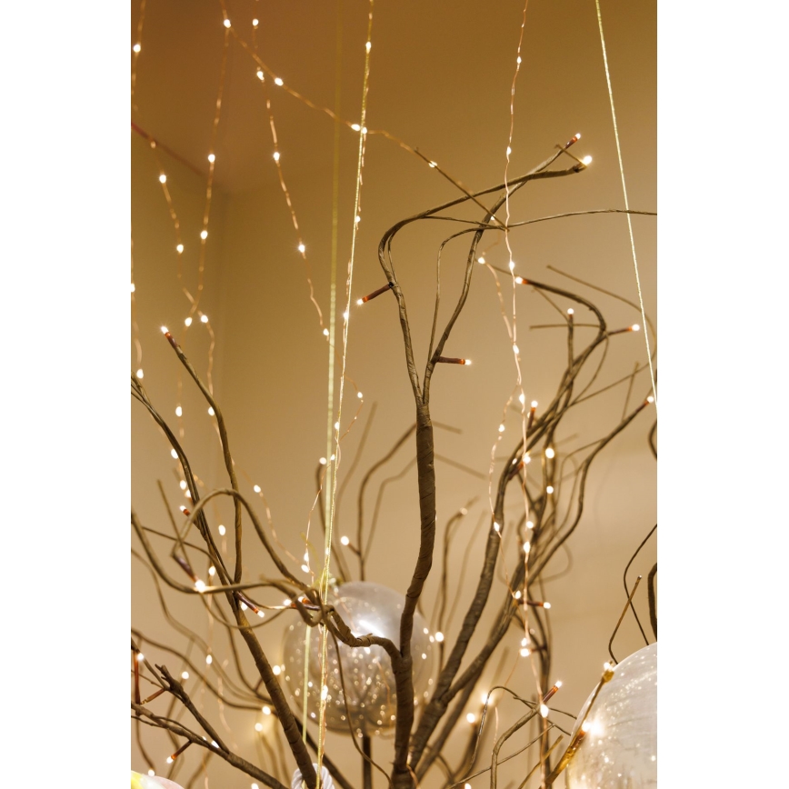 LED Weihnachtsdekorativer künstlicher Baum TREE 176xLED/230V 2,5 m