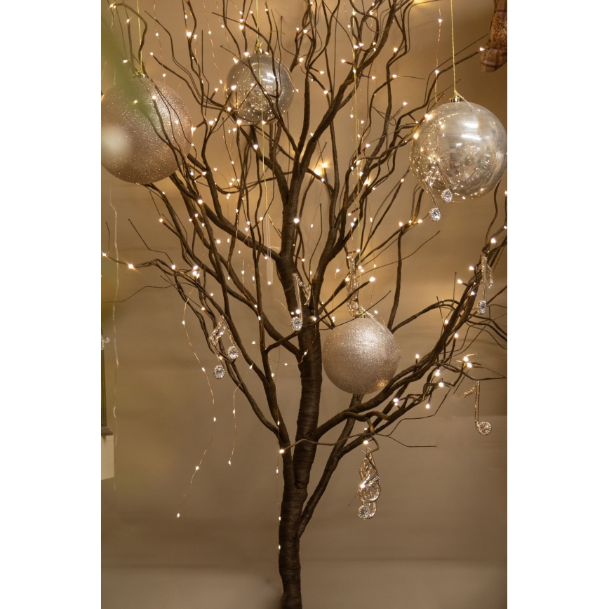 LED Weihnachtsdekorativer künstlicher Baum TREE 180xLED/230V 1,8 m