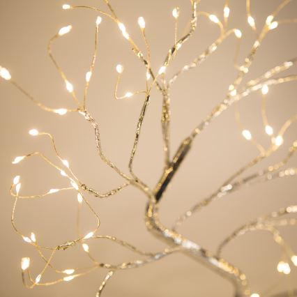 LED-Weihnachtsdekoration 102xLED/3xAA warmweiß