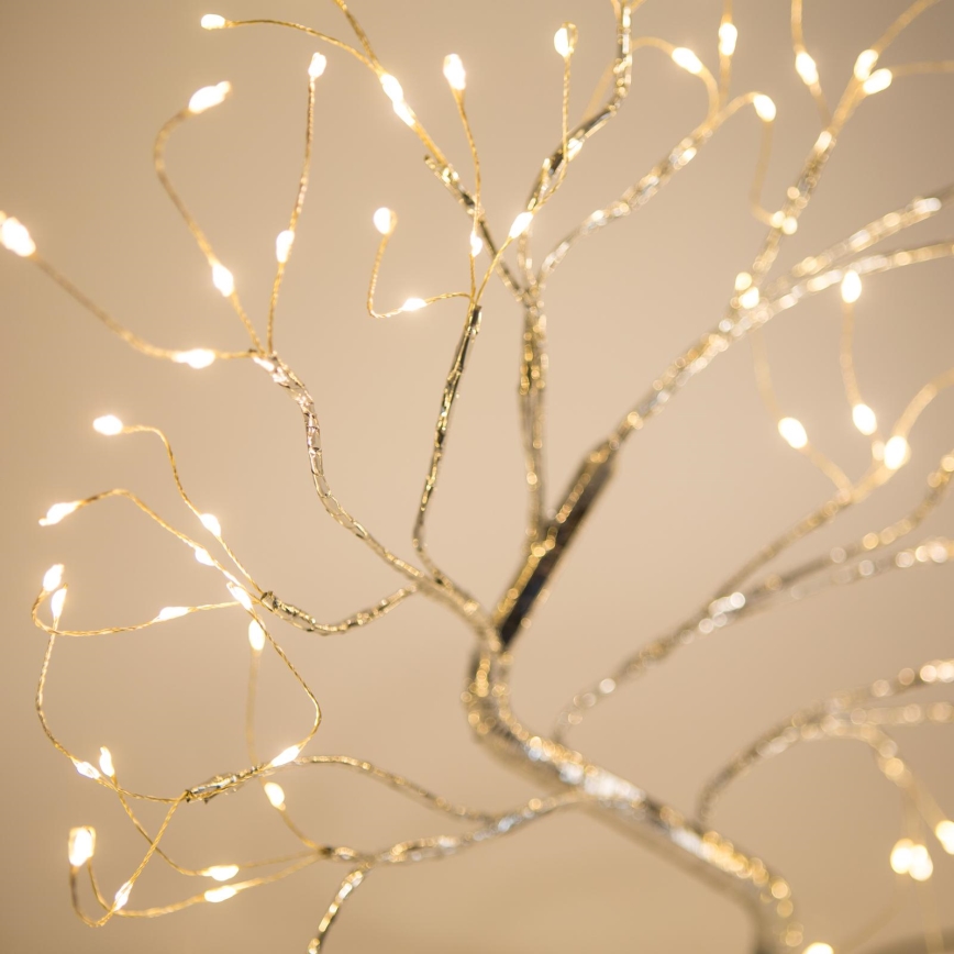 LED-Weihnachtsdekoration 102xLED/3xAA warmweiß