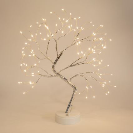 LED-Weihnachtsdekoration 102xLED/3xAA warmweiß