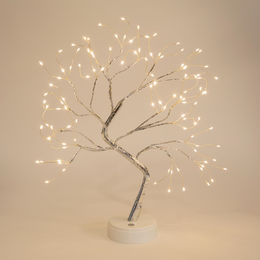 LED-Weihnachtsdekoration 102xLED/3xAA warmweiß