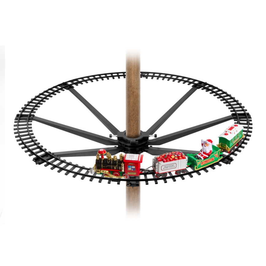 LED-Weihnachtsdekoration 10xLED/4xAA Zug