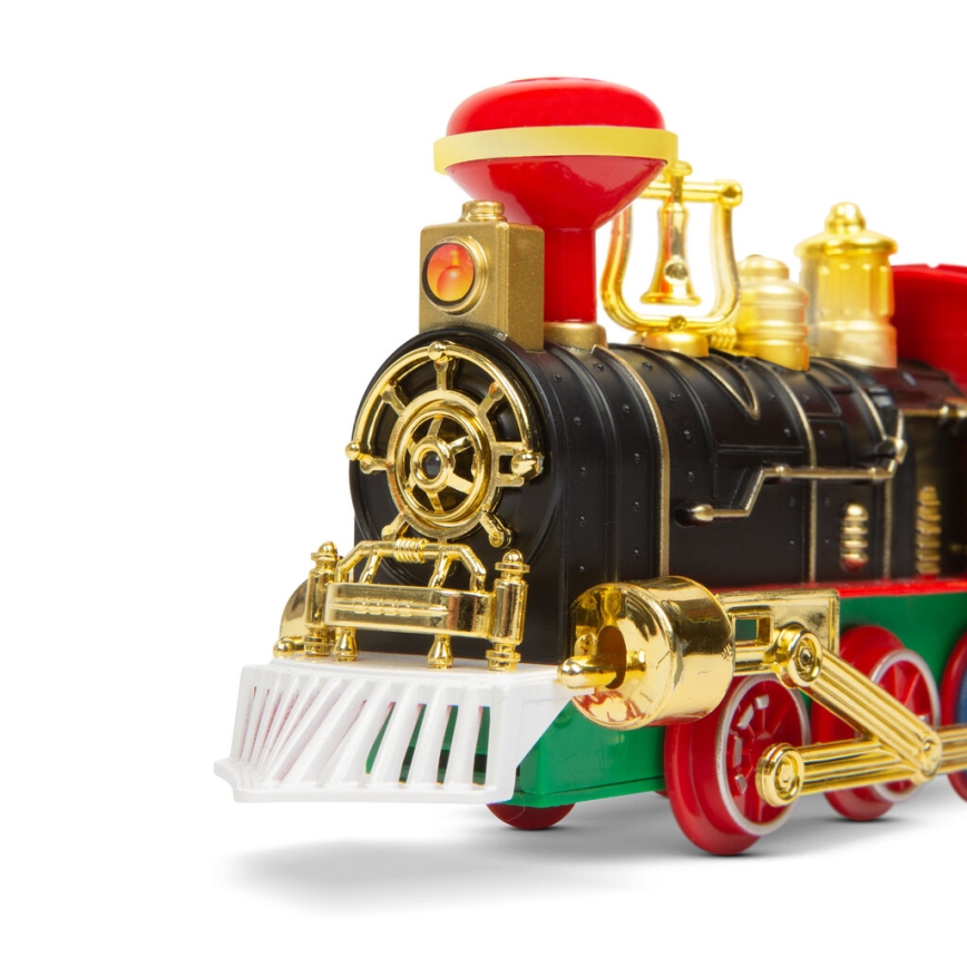 LED-Weihnachtsdekoration 10xLED/4xAA Zug