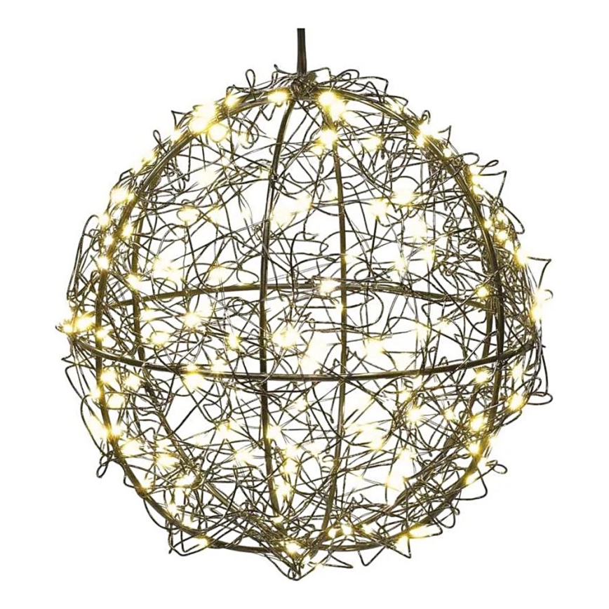 LED-Weihnachtsdekoration 200 LEDs/230V Ø 20 cm