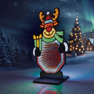 LED Weihnachtsdekoration 240xLED/230V 40,5 cm Rentier