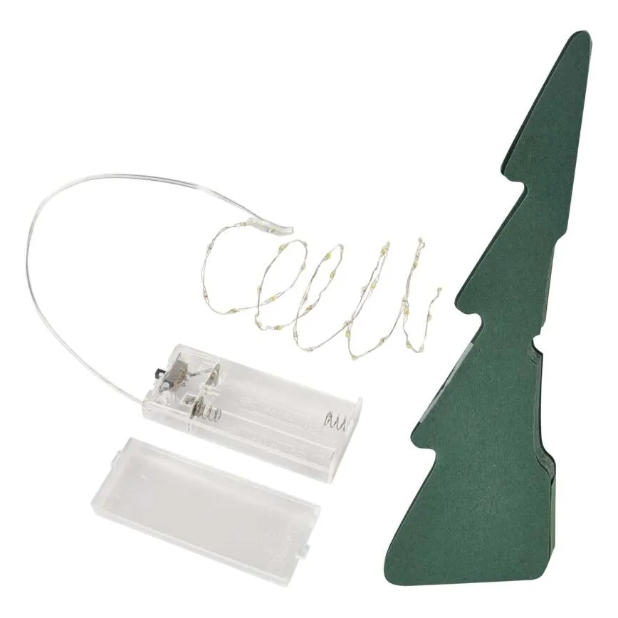 LED-Weihnachtsdekoration 35xLED/2xAA Weihnachtsbaum