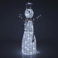 LED-Weihnachtsdekoration für den Außenbereich LED/3,6W/230V/kaltweiß 124 cm IP44 Schneemann