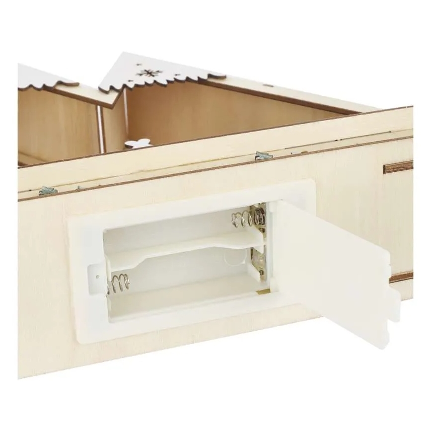 LED Weihnachtsdekoration LED/0,6W/2xAA Weihnachtslandschaft