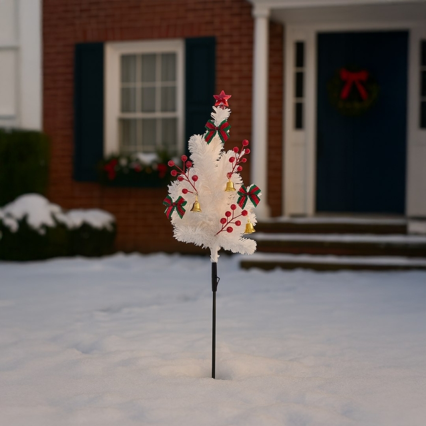 LED Weihnachtsdekoration LED/1W/230V 75 cm IP44 weiß