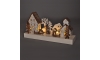 LED-Weihnachtsdekoration LED/2xAA Holz