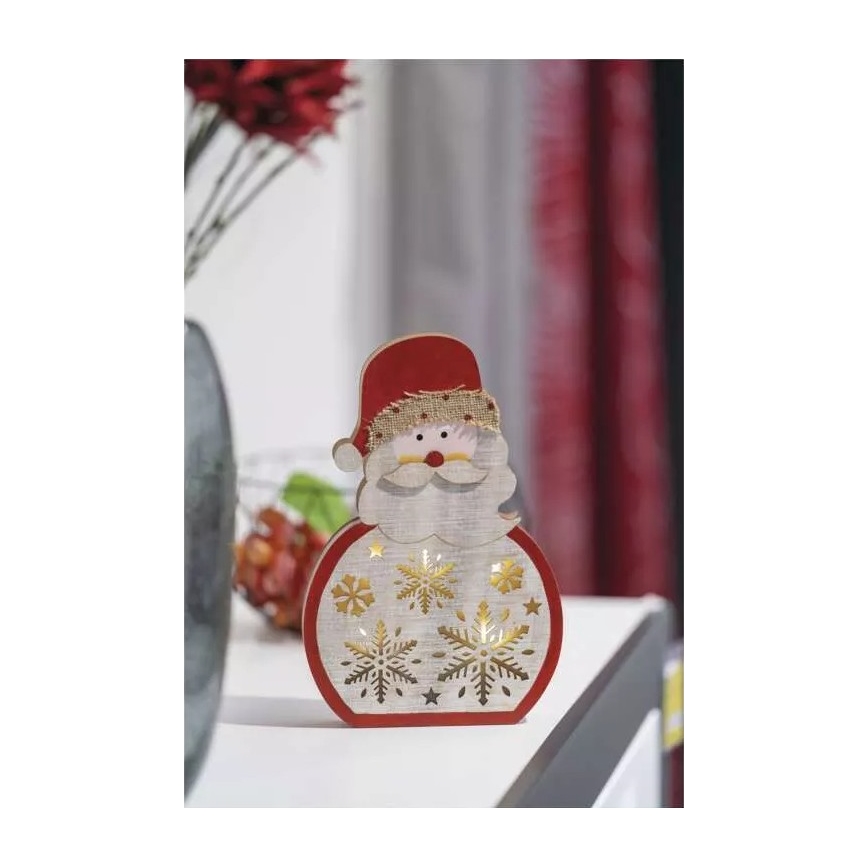 LED-Weihnachtsdekoration LED/2xAAA Santa