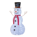 LED Weihnachtsdekoration LED/3,6W/230V 180 cm IP44 Schneemann