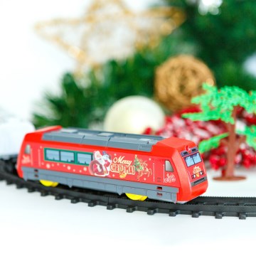 LED-Weihnachtsdekoration LED/3xAA Ø 70 cm Zug für unter den Weihnachtsbaum