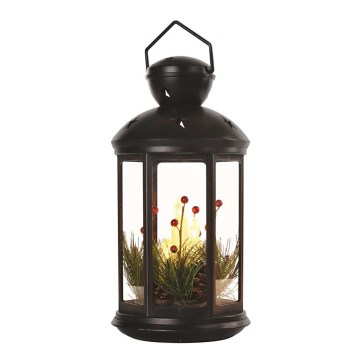 LED Weihnachtsdekoration LED/3xAAA schwarz