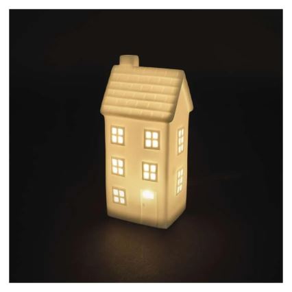 LED-Weihnachtsdekoration LED/CR2032 Häuschen