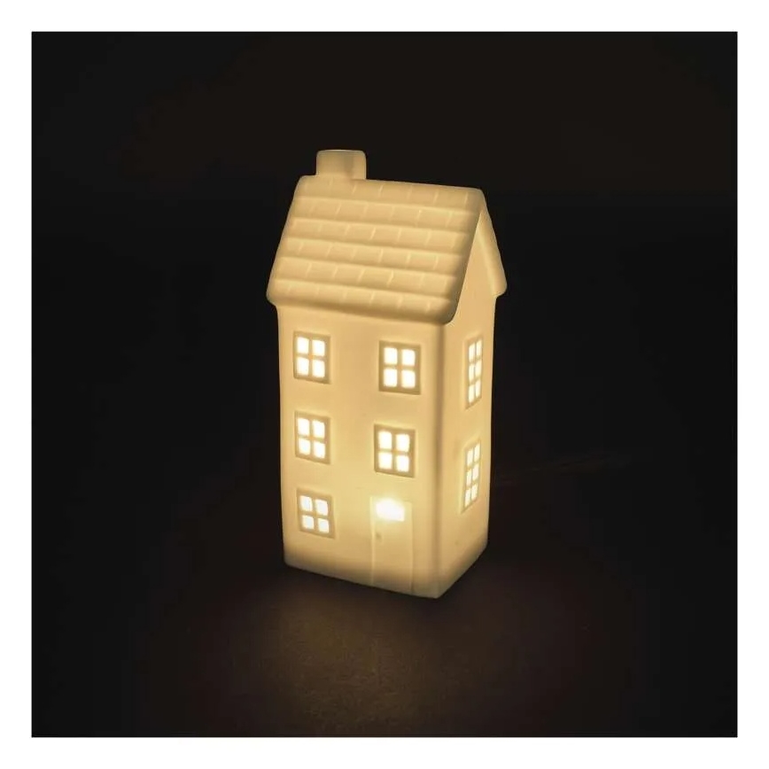 LED-Weihnachtsdekoration LED/CR2032 Häuschen