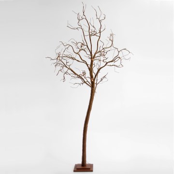 LED Weihnachtsdekorativer künstlicher Baum TREE 176xLED/230V 2,5 m