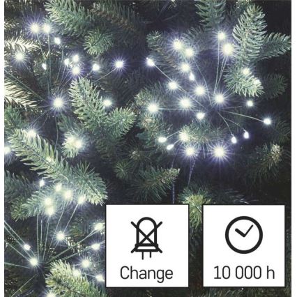 LED Weihnachtskette 300xLED/8,2m kaltweiß