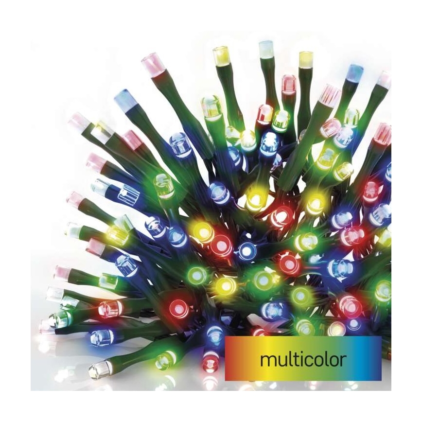 LED Weihnachtskette 50xLED/4m multicolor
