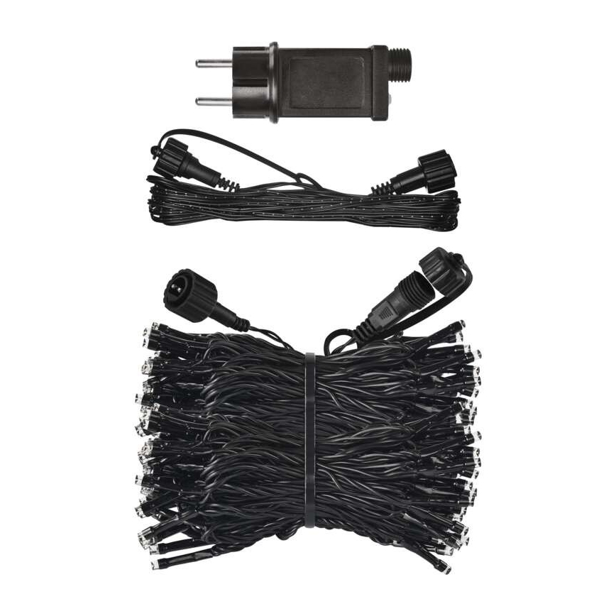 LED-Weihnachtskette für den Außenbereich 100xLED/15m IP44 warmweiß