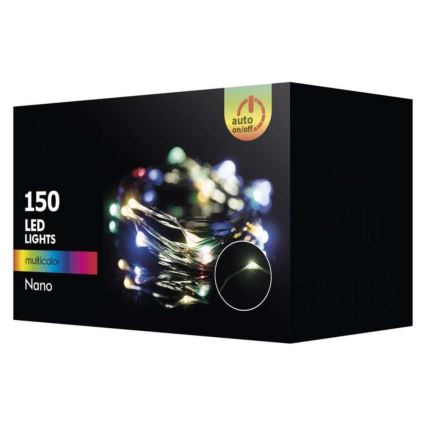 LED-Weihnachtskette für den Außenbereich 15 m 150xLED/3,6W/230V IP44