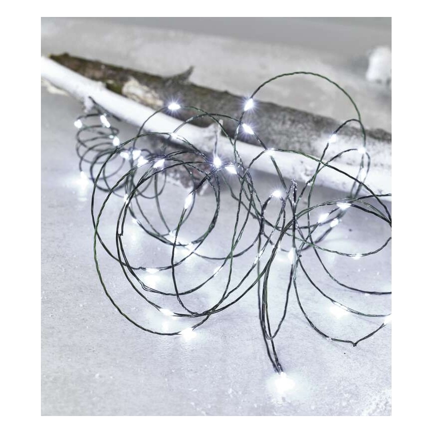 LED-Weihnachtskette für den Außenbereich 150xLED/20m IP44 kaltweiß