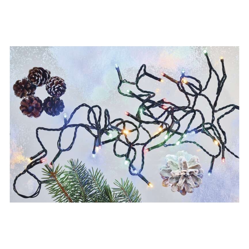 LED-Weihnachtskette für den Außenbereich 180xLED/23m IP44 multicolor