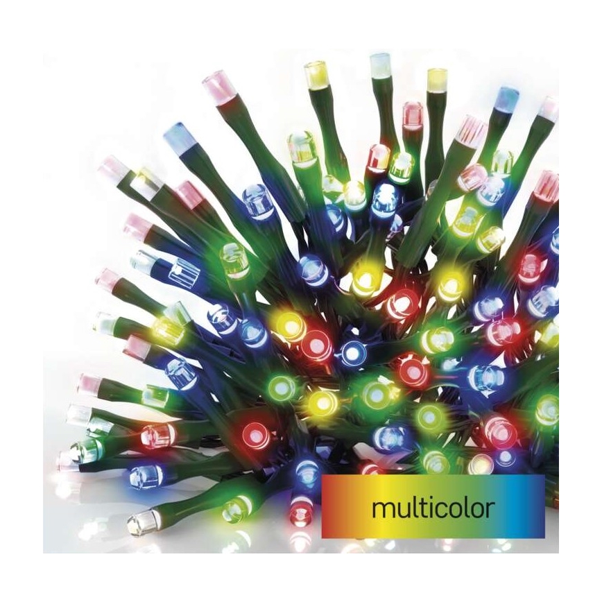 LED-Weihnachtskette für den Außenbereich 180xLED/23m IP44 multicolor
