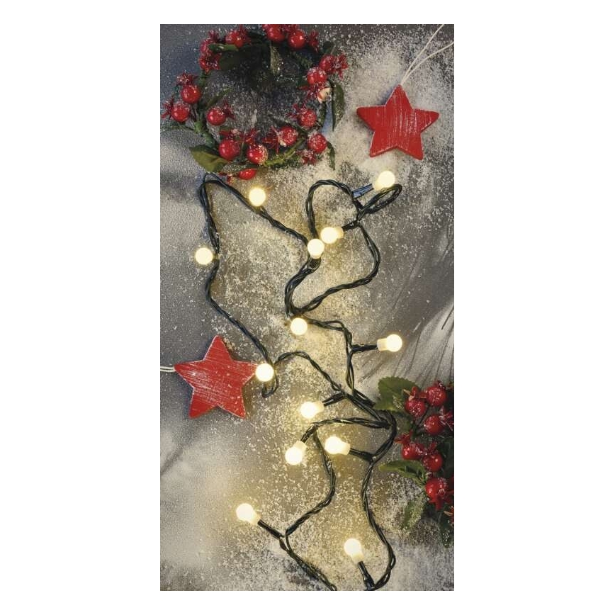 LED Weihnachtskette für den Außenbereich 480xLED/53m IP44 warmweiß