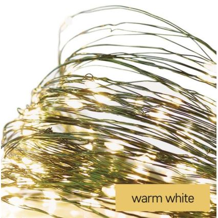 LED-Weihnachtskette für den Außenbereich 75xLED/12,5m IP44 warmweiß