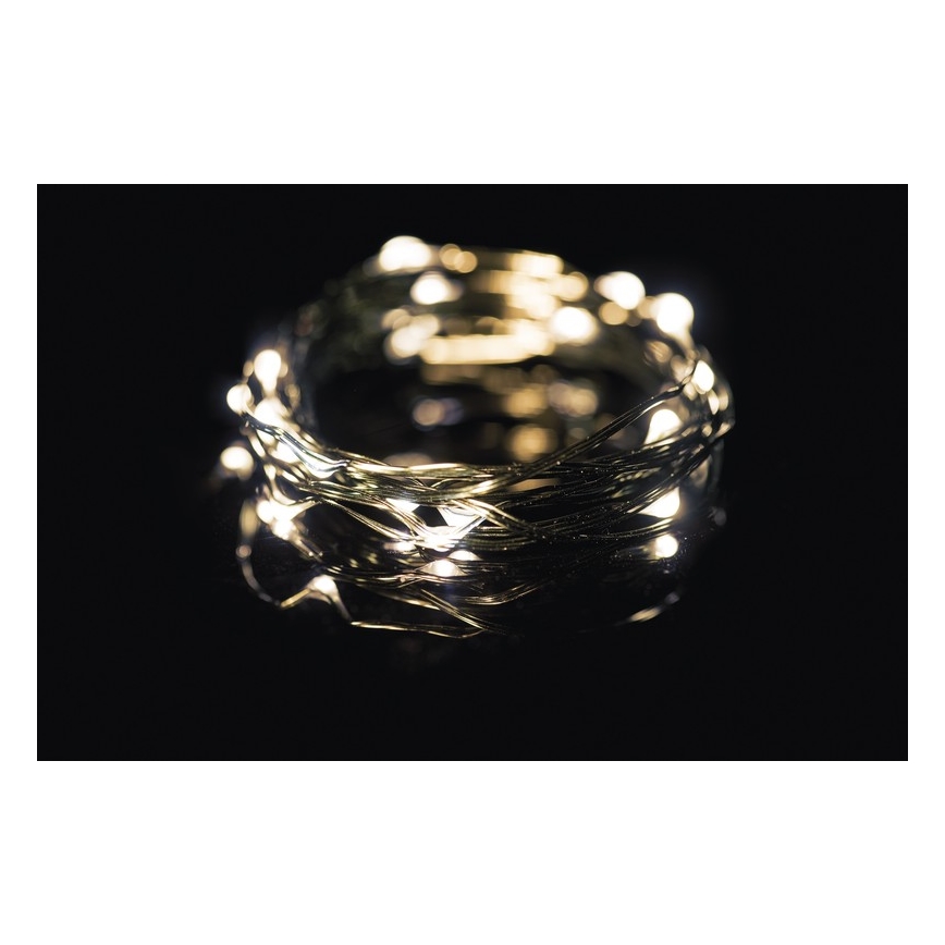 LED Weihnachtskette NANO 40xLED/2,4W/230V IP44 4 m