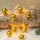 LED-Weihnachtslichterkette 10xLED/2xAA/warmweiβ 1,8m Weihnachtsglocken