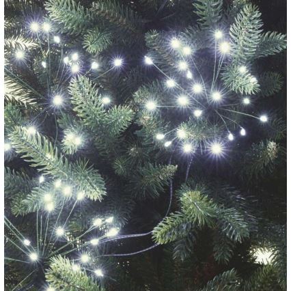 LED Weihnachtslichterkette 150xLED/5,35m kaltweiß