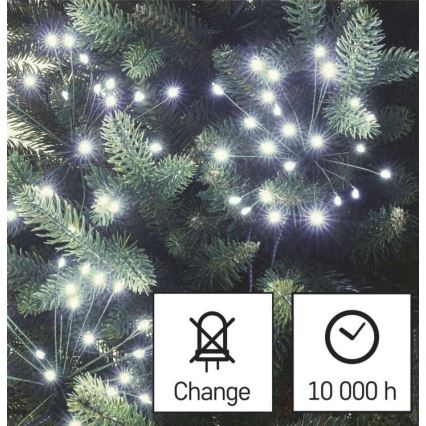 LED Weihnachtslichterkette 150xLED/5,35m kaltweiß