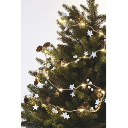 LED-Weihnachtslichterkette 20xLED/2xAA 2m