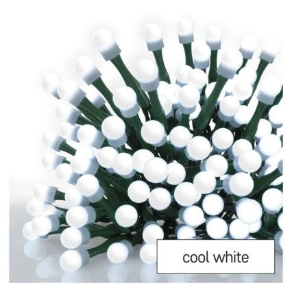 LED-Weihnachtslichterkette 300 LEDs / 8 Funktionen, 35 m, kaltweiß