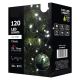 LED-Weihnachtslichterkette für außen 12 m 120xLED/7W/230V IP44