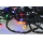 LED-Weihnachtslichterkette für Außenbereiche 100xLED/8 Funktionen IP44 13m mehrfarbig