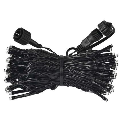 LED-Weihnachtslichterkette für den Außenbereich 100xLED/10m IP44 warm/kaltweiß