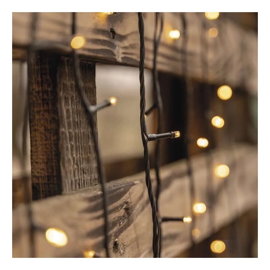 LED-Weihnachtslichterkette für den Außenbereich 100xLED/10m IP44 warmweiβ