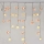 LED-Weihnachtslichterkette für den Außenbereich 100xLED/2,5x0,9m IP44 rot/vintage