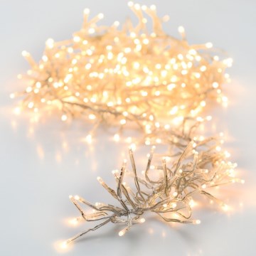 LED Weihnachtslichterkette für den Außenbereich 768xLED/230V/8 Funktionen 8,5 m IP44 warmweiß