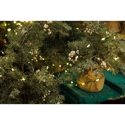 LED-Weihnachtslichterkette für den Außenbereich LINE 700xLED/8 Funktionen 40 m IP44 warmweiβ