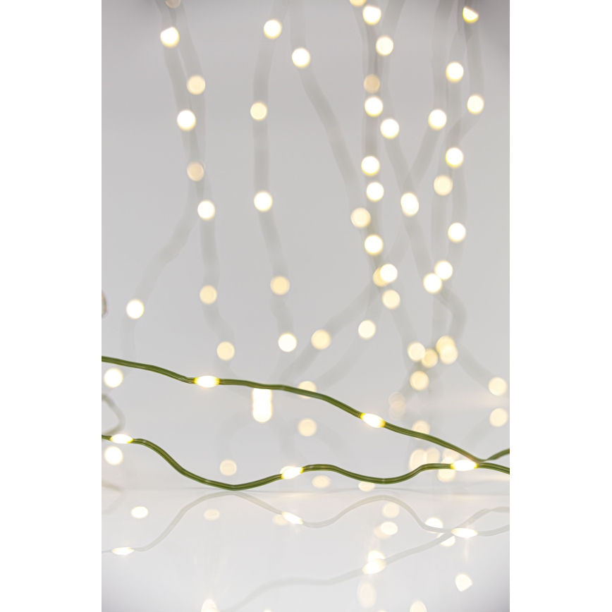 LED-Weihnachtslichterkette für den Außenbereich LINE 700xLED/8 Funktionen 40 m IP44 warmweiβ