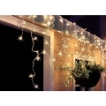 LED-Weihnachtslichtervorhang für Außenbereiche 120xLED/8 Funktionen 9m IP44 warmweiß