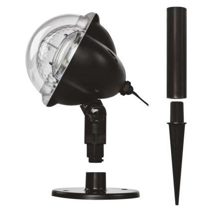 LED-Weihnachtsprojektor für den Außenbereich LED/4W/230V IP44 kaltweiß